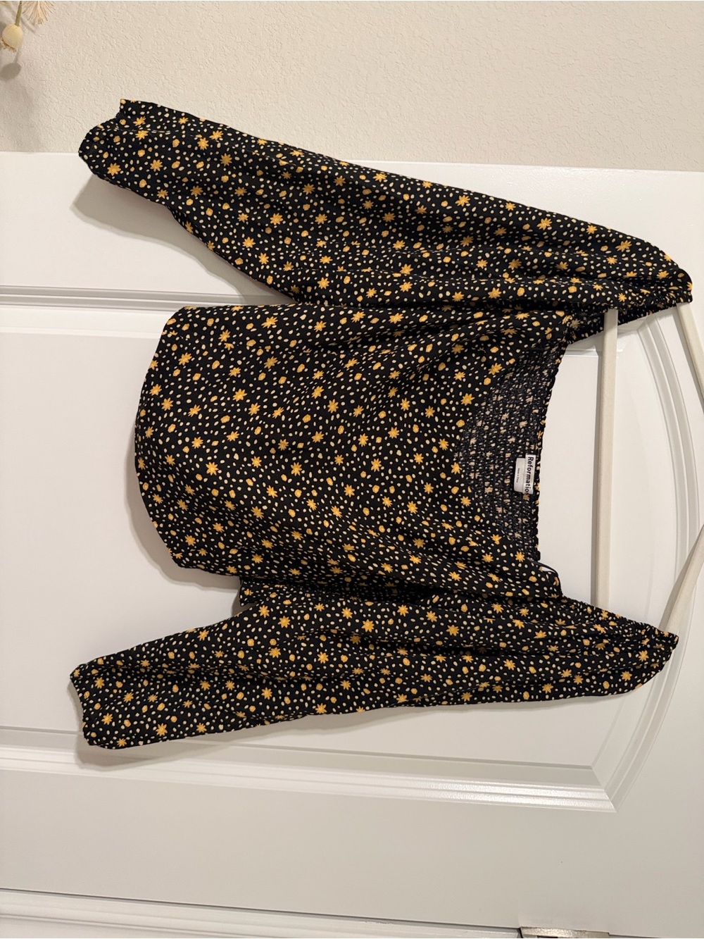 Reformation Marjorie Top in Carolina Print - Picture 2 of 4